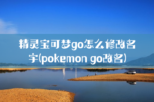 精灵宝可梦go怎么修改名字(pokemon go改名)